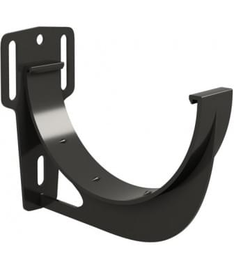 Кронштейн желоба ПВХ Grand Line Slider КЛАССИКА Чёрный 